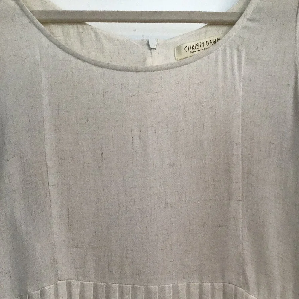 Christy Dawn Scarlet Dress in Eggshell - Picture 5 of 6